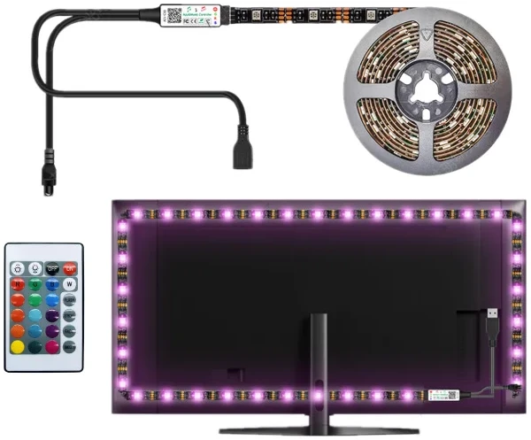 Prosto Set RGB LED traka 3m,5V,IP20 - Slika 2