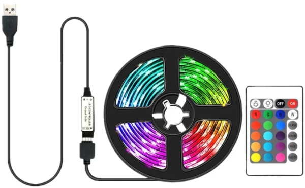Prosto Set RGB LED traka 3m,5V,IP20 - Slika 4