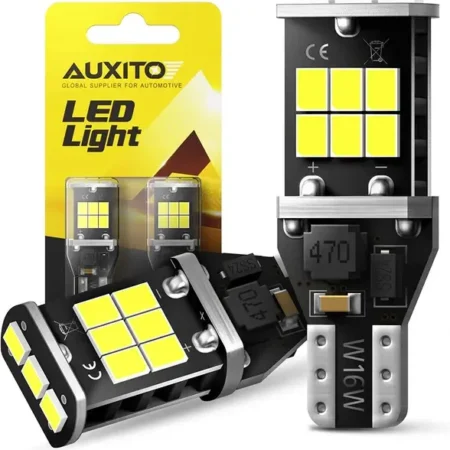 AUXITO T15 921 912 LED sijalice 6000K 300% jače CANBUS T15-15E-JM-W2