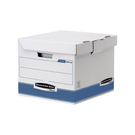 Kutija za arhiviranje Fellowes System Cube plava 12x2pk 0021602