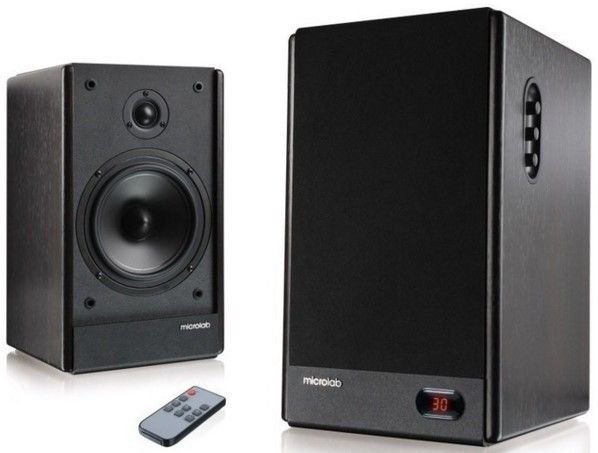 Microlab SOLO6C Aktivni drveni zvucnici 2.0 100W RMS(2x50W) 6.5+1, daljinski, 3.5mm, Bluetooth - Slika 3