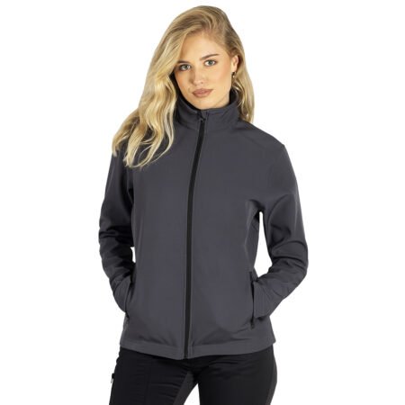 BEST NEO WOMEN, ženska softshell jakna, 280 g/m2, tamno siva