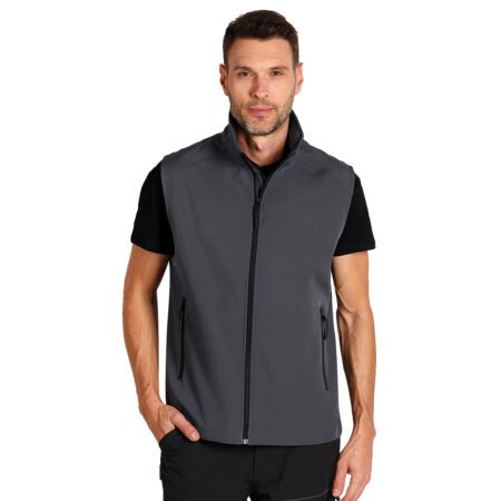 BEST NEO VEST, softshell prsluk, tamno sivi