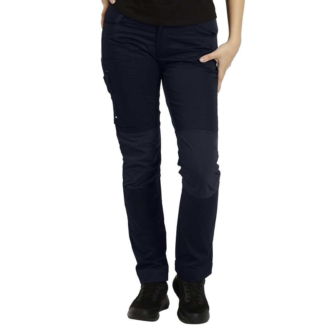 ROVER WOMEN S, ženske servisne radne pantalone sa elastinom, plavi