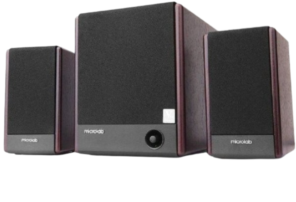 Microlab FC330BT * Aktivni drveni zvucnici 2.1 56W RMS(24W,2x16W), Bluetooth, 3.5mm (7980) - Slika 2