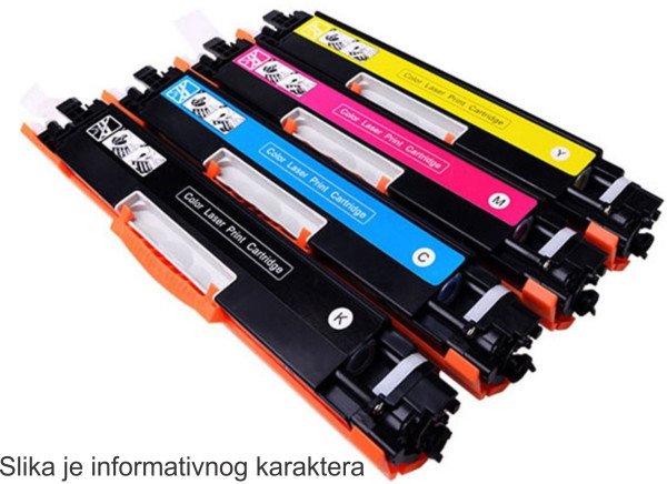 Toner Gembird CE311A/CF351A, CP1025/M175/M176/M177, zam. kaseta za HP Cyan 1k - Slika 2