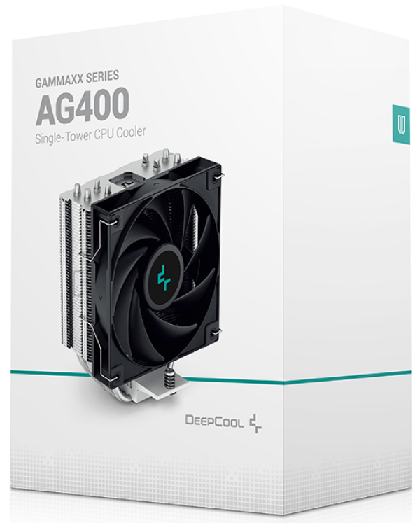 DeepCool AG400 CPU kuler 220W 120mm 500-2000rpm 75CFM LGA1700/1200/1151/1150/1155/AM5/AM4 - Slika 4
