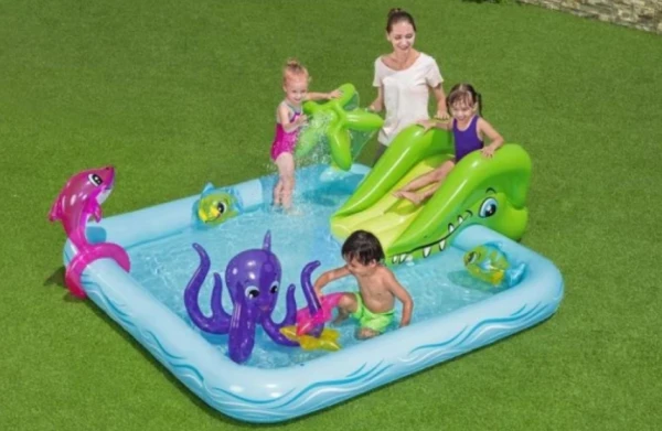 Bestway Fantastic Aquarium bazen za decu interaktivni vodeni park,2.39x2.06x0.86m,308l - Slika 2