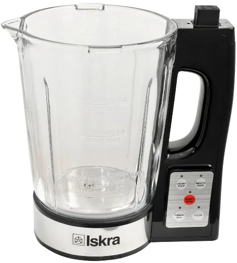 ISKRA blender sa funkcijom kuvanja HS-08G,1.7l,crna,motor 250W,snaga grejanja 700-800W - Slika 2