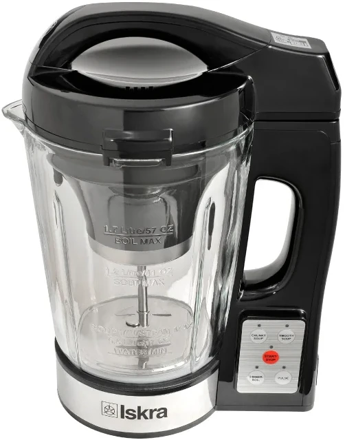 ISKRA blender sa funkcijom kuvanja HS-08G,1.7l,crna,motor 250W,snaga grejanja 700-800W - Slika 4