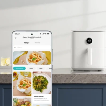 XIAOMI Smart 6.5l AirFryer BHR083MEU,LCD ekran,1800 W,digitalna,kontrola na dodir,bela