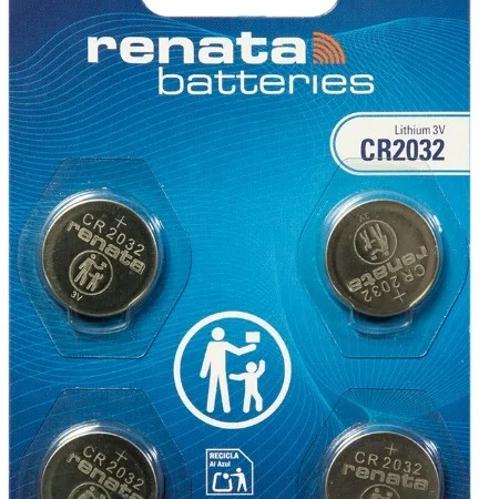 Renata baterija CR 2032 3V Litijum baterija dugme, PAK4 (cena po kom.)