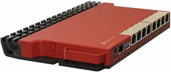 MikroTik Ruter RBL009UIGS-RM ,220 x 125 x 22 mm, crno-crvena - Slika 2