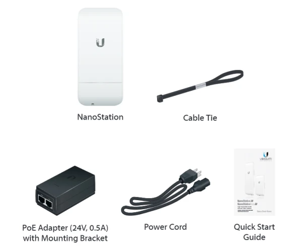 Ubiquiti UQ-NSM5-LOCO NanoStation M5 LOCO 5GHz, 13 dBi, MIMO 2x2 tehnologija