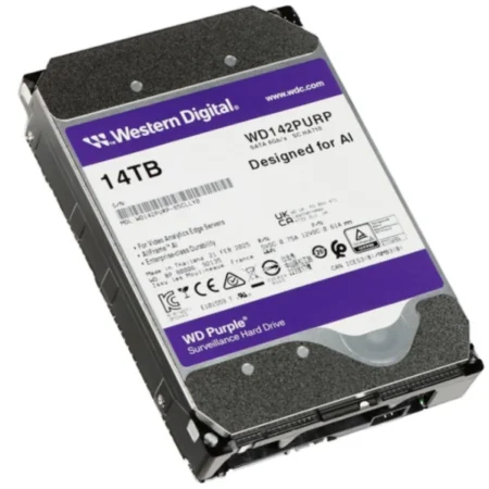 HDD 3.5 * 14TB WD142PURP WD Purple 24/7 7200rpm 512MB SATA3 hard disk