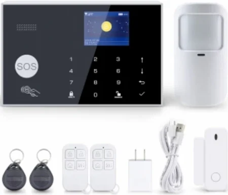 AVC-G30-4GEU- ALARMINI Komplet centrala 1 senzor, 2 daljinca, 2 taga