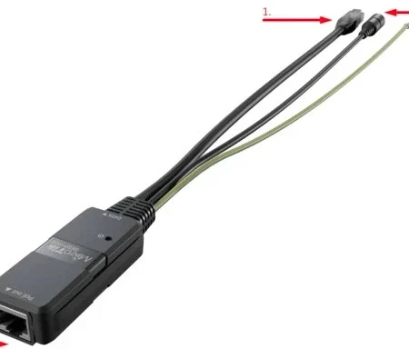 MikroTik GESP+PoE-IN Gigabit PoE injector,crna