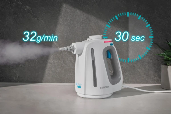 SENCOR SSC 3510WH parocistac, 1350W, Max 3bara - Slika 4