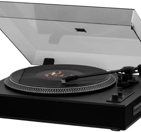 SENCOR Gramofon STT 510UBA SB/SD/FM crna,digitalin LCD ekran