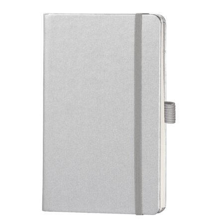 TOTO MINI, notes a6, srebrni