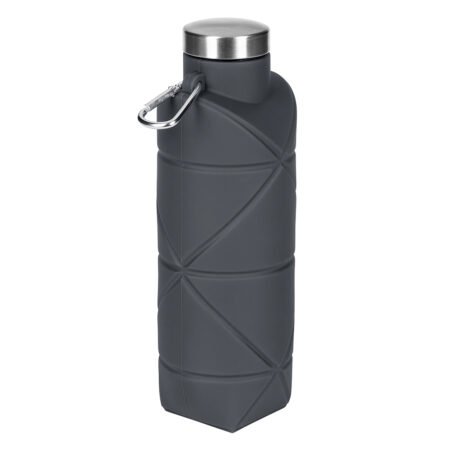 ADLER, sklopiva boca za vodu, 700 ml, tamno siva