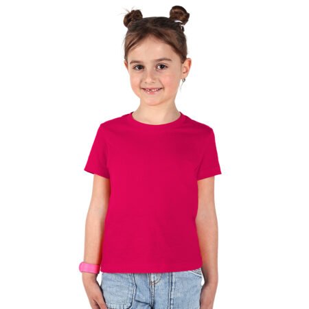 MASTER KID, dečja pamučna majica, 150 g/m2, ciklama
