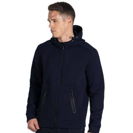 CAMERON, dukserica sa kapuljačom, 380 g/m2, plava