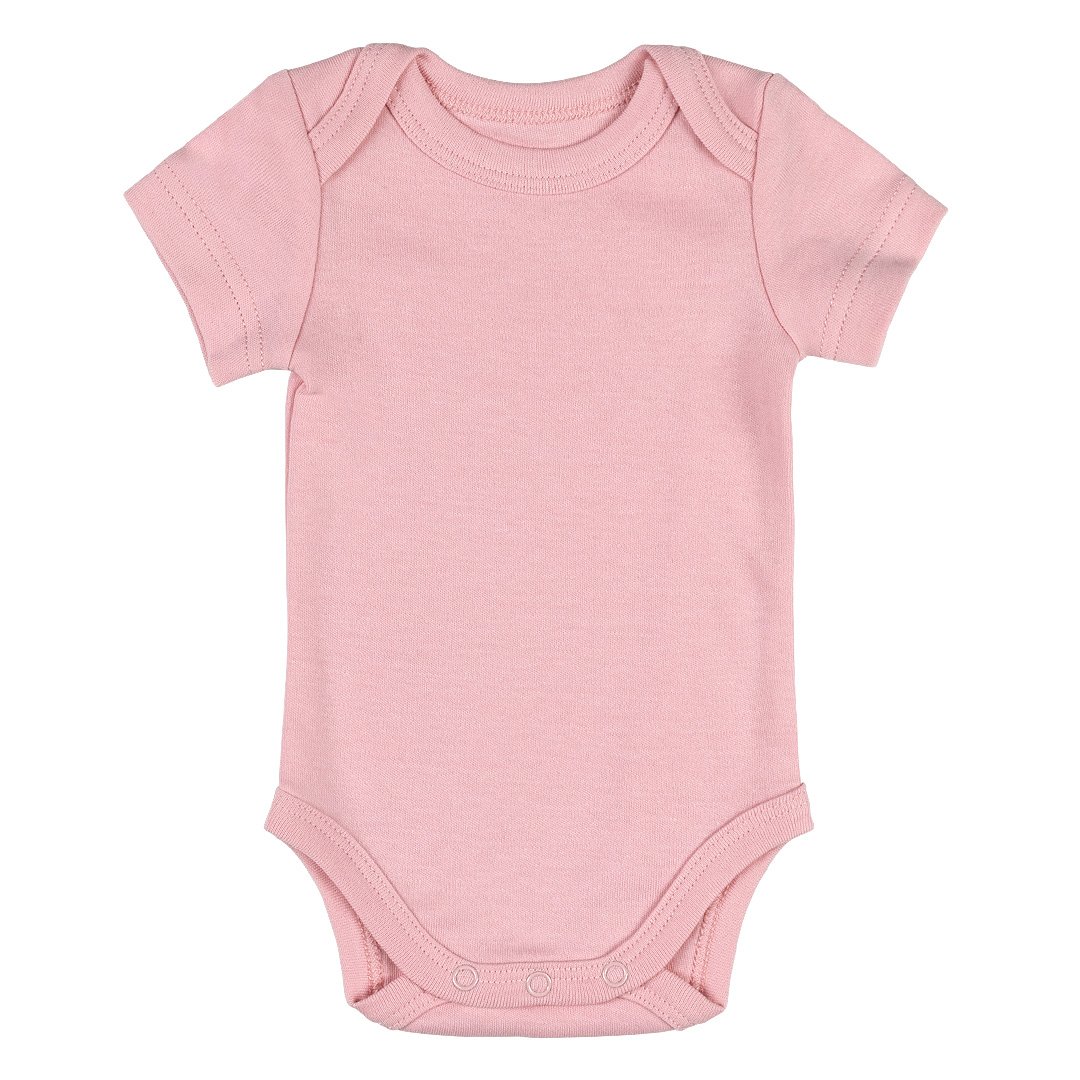 BAMBOLINO, bebi bodi, 180 g/m2, roze