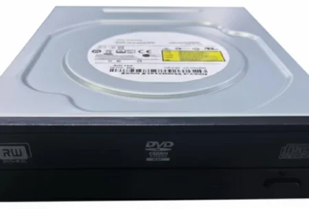DVD-SATA-01 Gembird opticki DVD uredjaj,èitaè/pišaè CD/DVD diskova,Internal SATA 5.25, crna