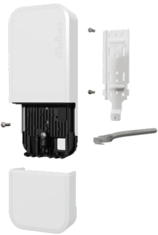 MikroTik RBwAPG-5HacD2HnD wAP ac with router, IP54