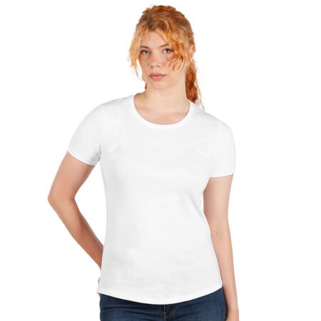 PREMIUM LADY 180, ženska pamučna majica, 180 g/m2, bela