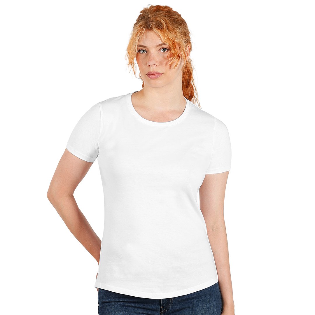PREMIUM LADY 180, ženska pamučna majica, 180 g/m2, bela