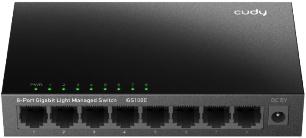 Cudy GS108E 8-Port Gigabit Light Managed Switch - Slika 2