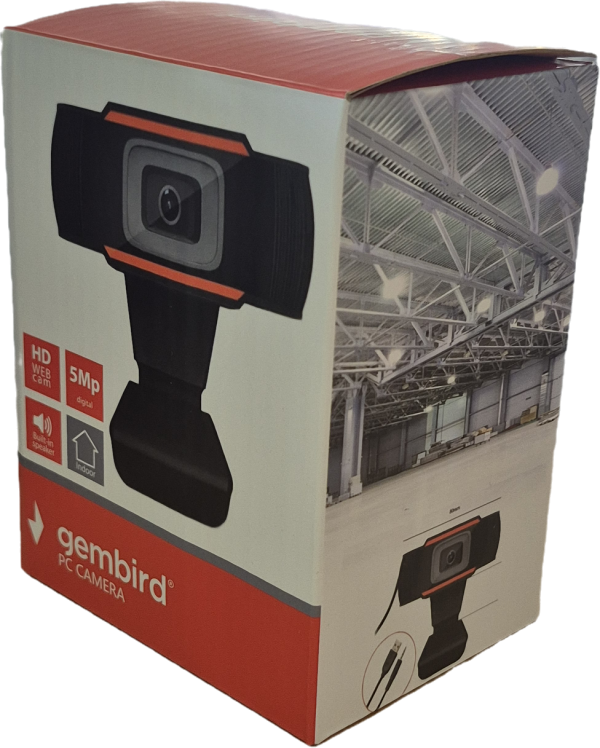 CAM83U Gembird Web kamera sa mikrofonom 720p USB+3,5mm (ALT GMB WEB-14)