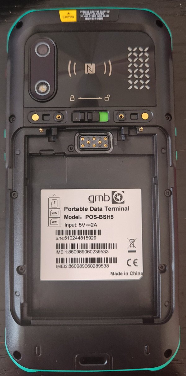 POS-BSH5 2D MT6762 5.5 4/64gb android 11, GPS, 1440x720, industrial touch PDA with 2D barcode skener - Slika 3