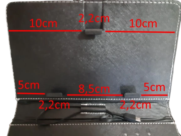 TA-PCK7-BLACK ** Gembird US Tastatura za 7 Tablet PC sa futrolom, sa micro USB konektorom(455) - Slika 4