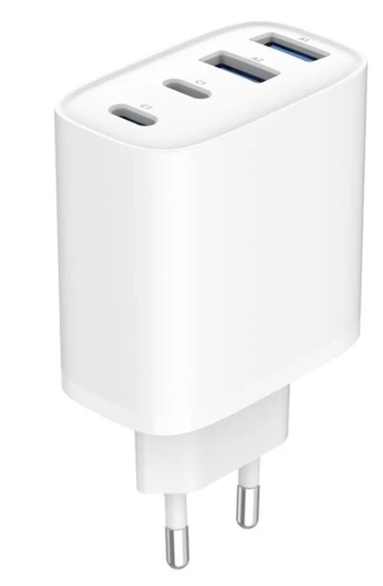 TA-UC-2A2C-PD40-01-W Gembird 4-port 40 W GaN USB PowerDelivery fast charger, white - Slika 3