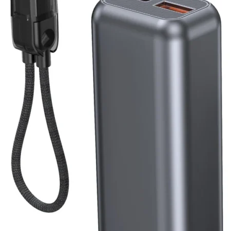 PB10-PD20-LCD-02 Gembird 20W Kompaktna baterija za brzo punjenje sa LCD ekranom, 10000 mAh