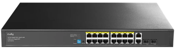 Cudy GS1018PS2 V3.0 Switch Gigabit RJ45 portovi:18 PoE portovi: 16 30W - Slika 4