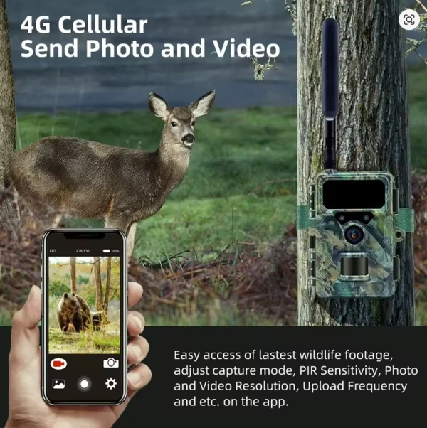 CAM-32MP-HUNTING-RD4019G GMB trail cam 4G 32MP with SIM,smartphone compatible,fotografisanje prirode - Slika 2
