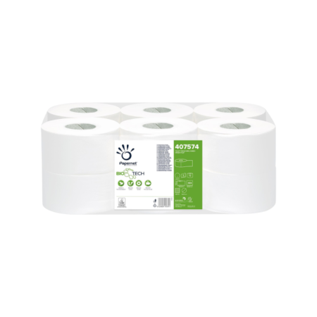 Toalet papir BioTech Gigant PAPERNET, 2 sloja, 12x140m 407574