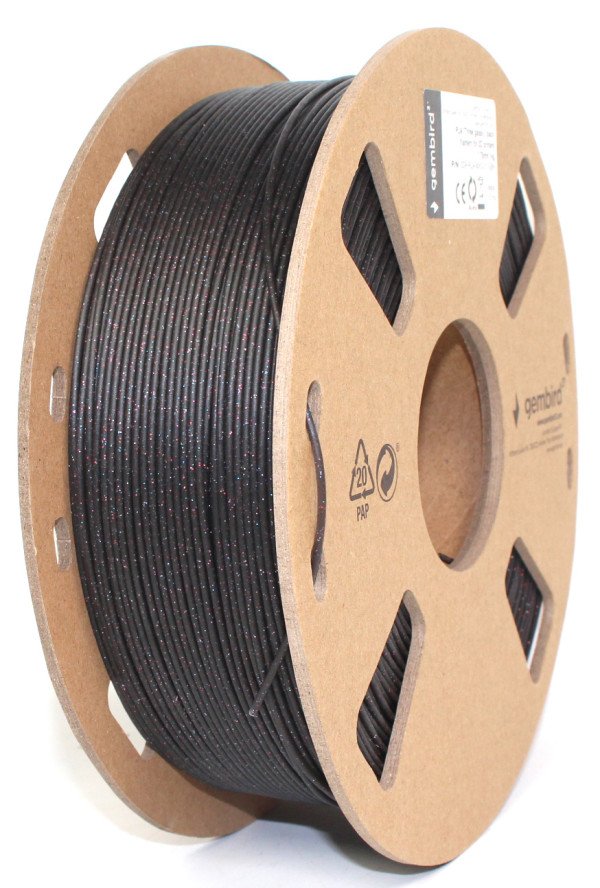 3DP-PLA-MX3-01-GBK *PLA Filament-Three galaxy-za 3D stampac 1.75mm, kotur 1KG Black - Slika 2