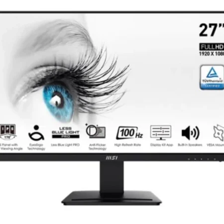 Monitor 27 MSI PRO MP273A Flat FHD IPS 100Hz HDMI/DP/VGA