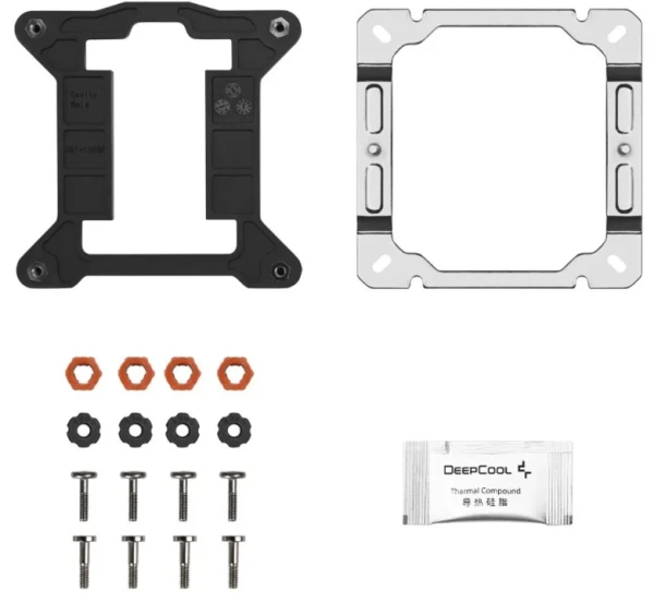 DeepCool AG400 G2,4-Heatpipe CPU Kuler,12 VDC,120×120×25 mm,2200 RPM,LGA1851/1700,AM5/AM4 - Slika 3