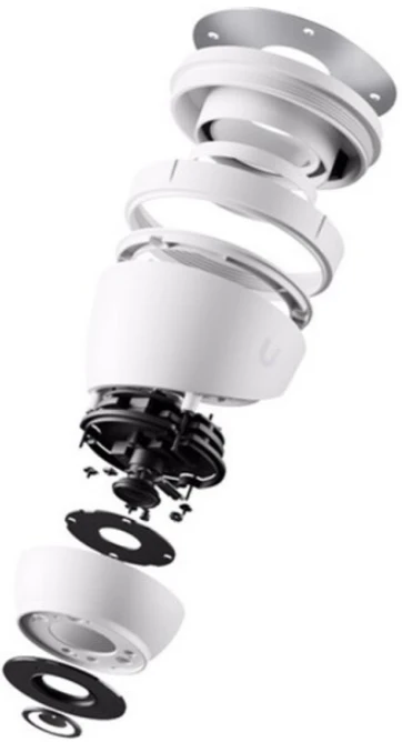 UBIQUITI UniFi G5 Turret Ultra, 2K POE kamera,Bela,2688 x 1512 - Slika 4