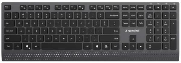 KB-MCH-06 Multimedijalna Slim tastatura US-international - Slika 2